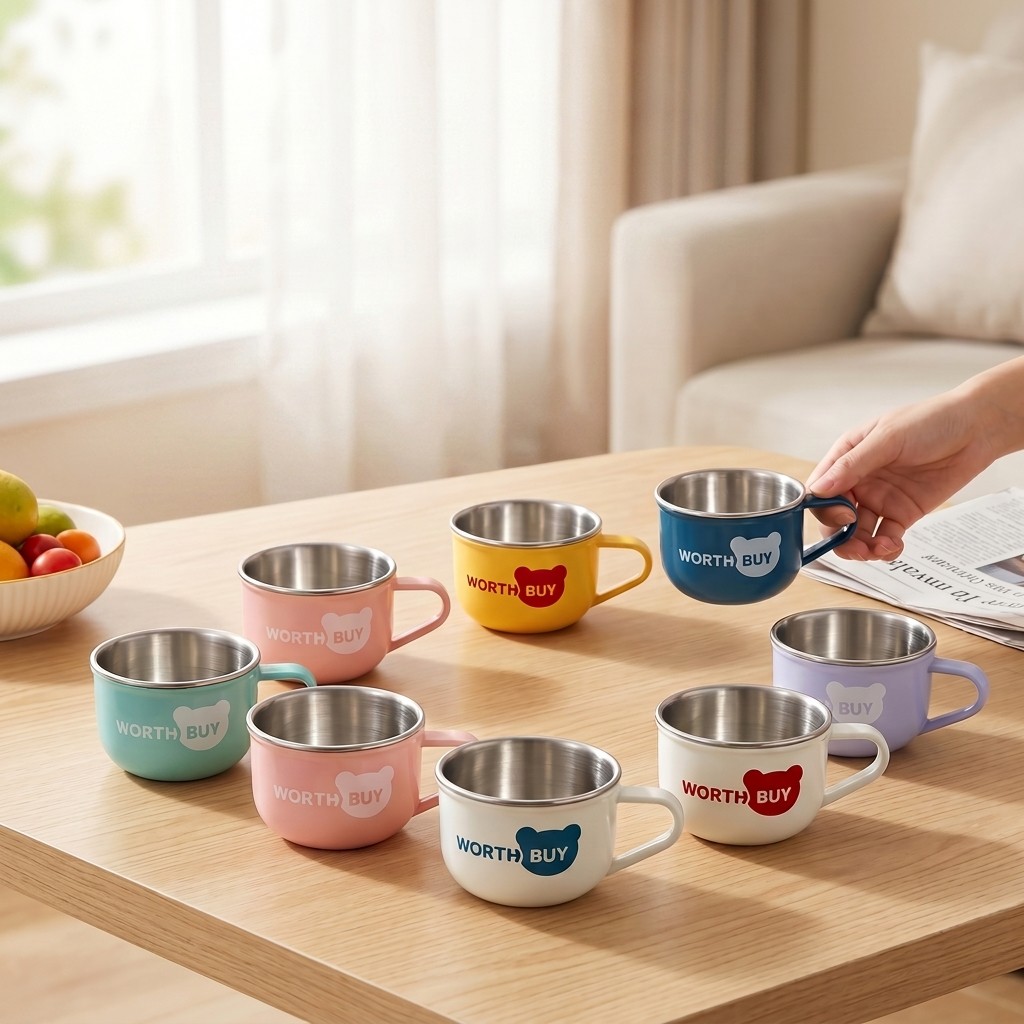 Coffee Tea Catering - Uroczy kubek do kawy ze stali