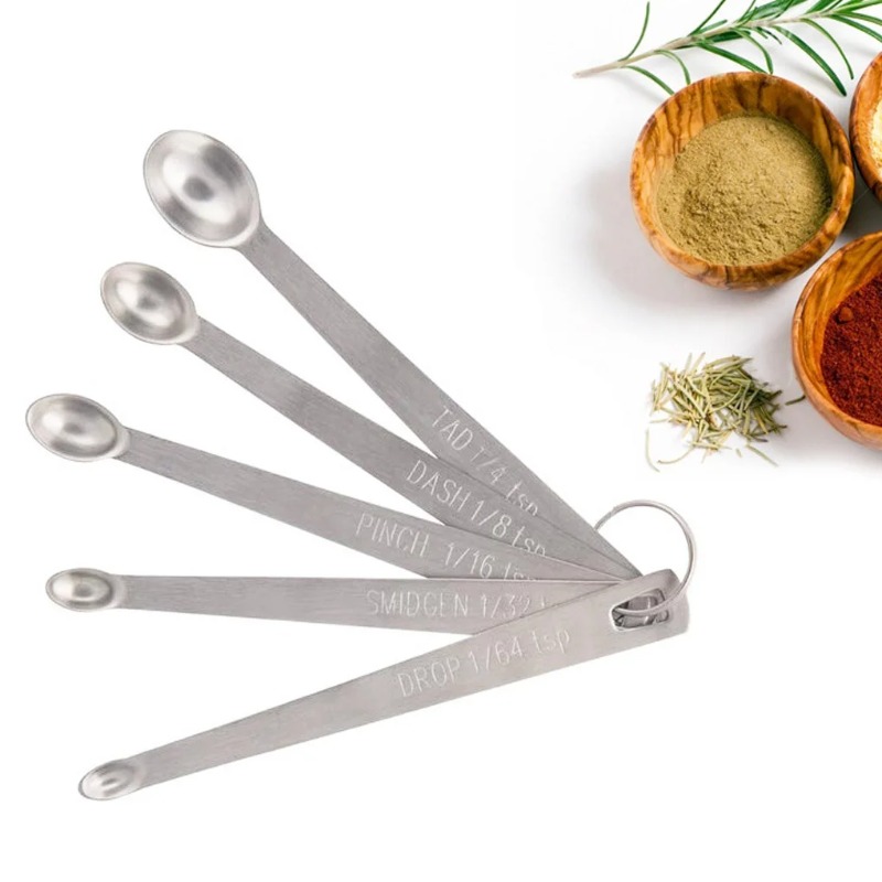 Coffee Tea Sugar Set - 5 sztuk/zestaw Małe miarki kuchenne ze