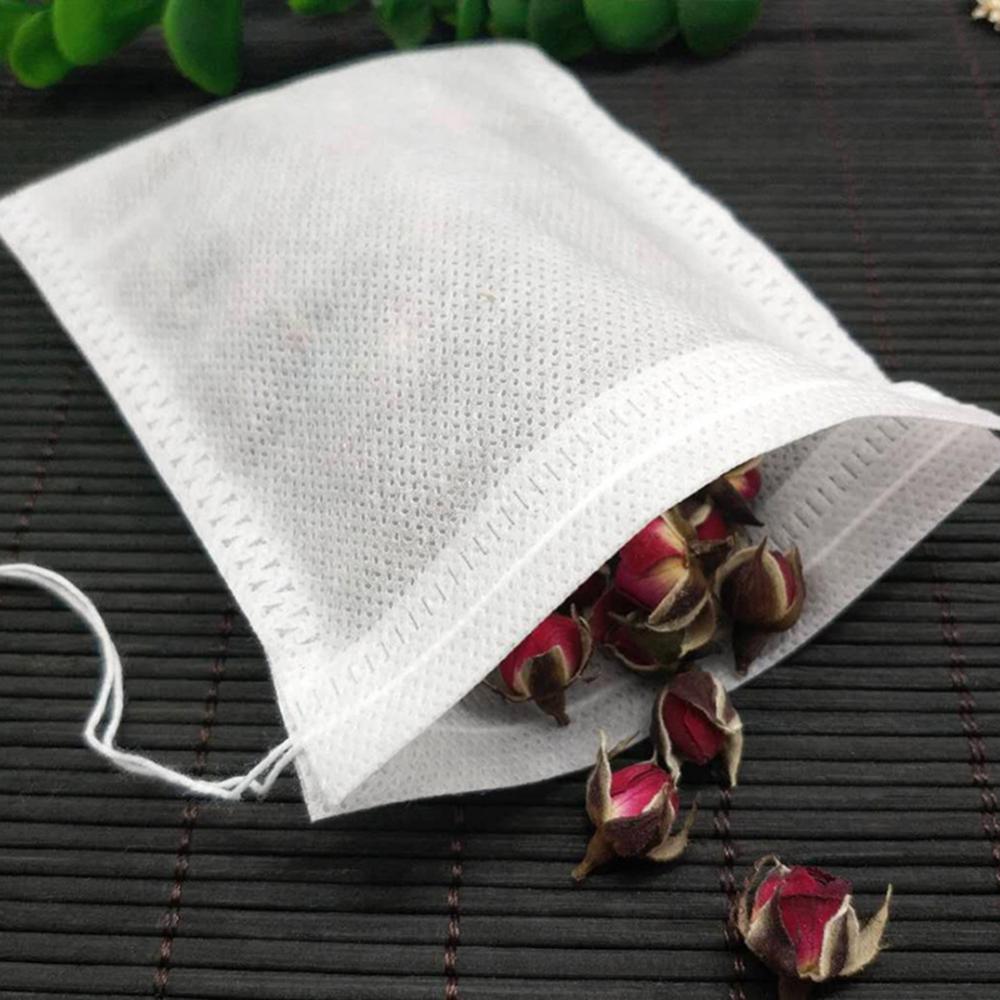 Coffee Tea Bags - 100 sztuk jednorazowe torebki na herbatę