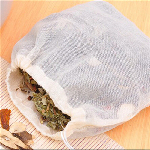 Coffee Tea For Garden - 1pc/10 sztuk bawełniane torebki herbaty muślin