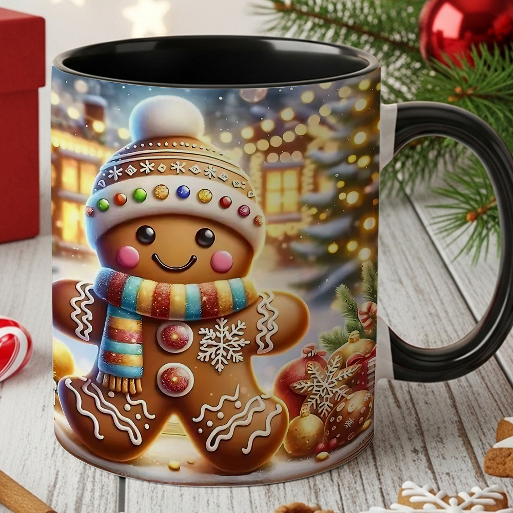 Coffee Tea And Cocoa - 1 szt. świątecznego kubka do kawy