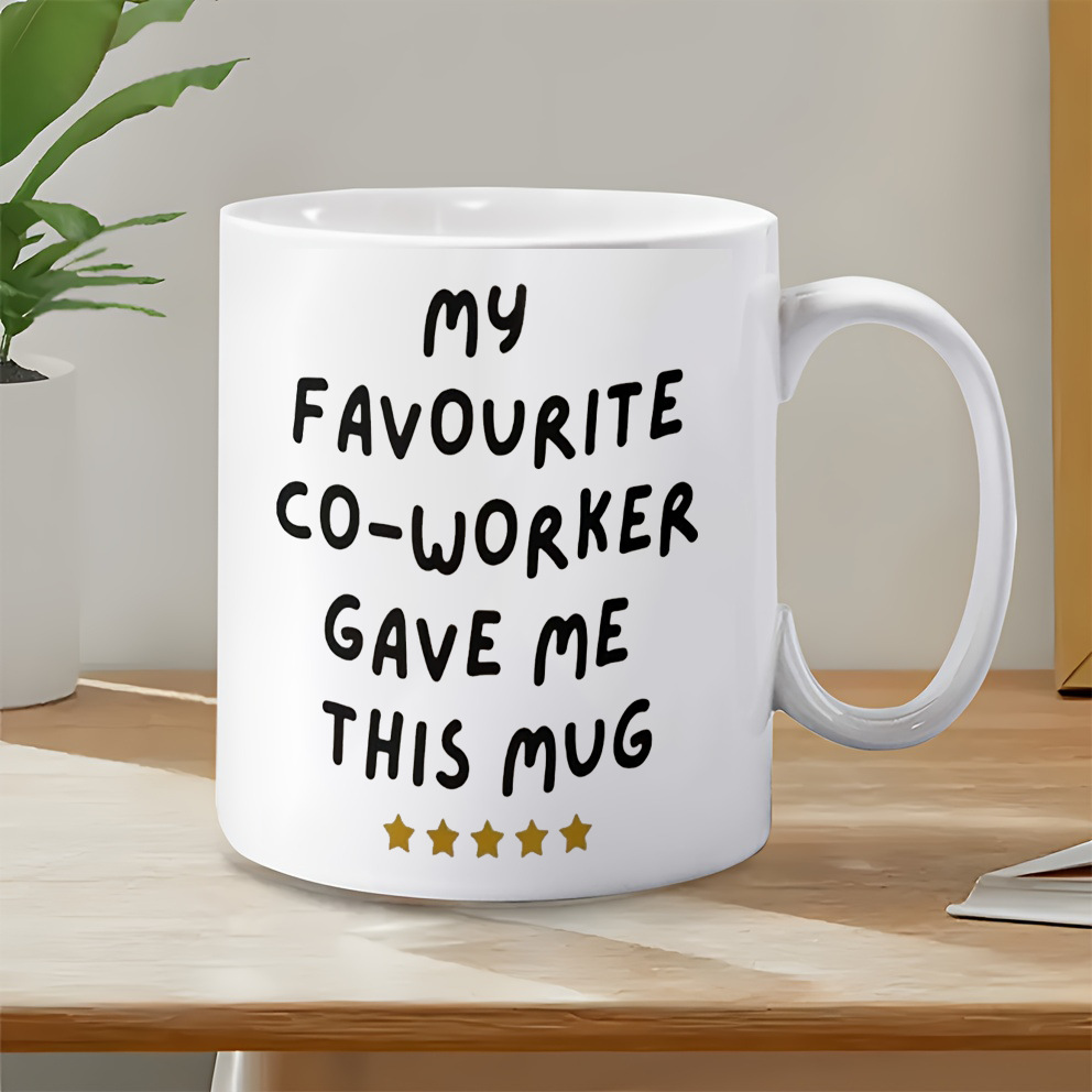 Zabawny kubek na prezent dla k – Coffee Tea And Me recenzja i cena