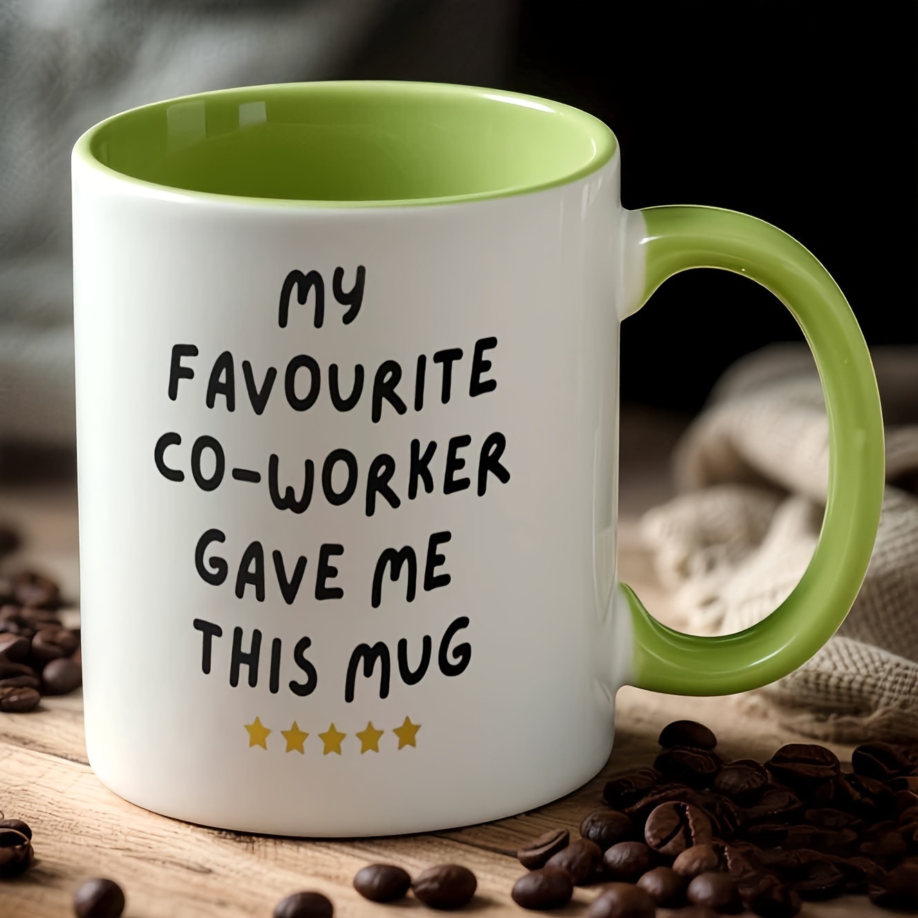 Zabawny kubek na prezent dla k – Coffee Tea And Me recenzja i cena