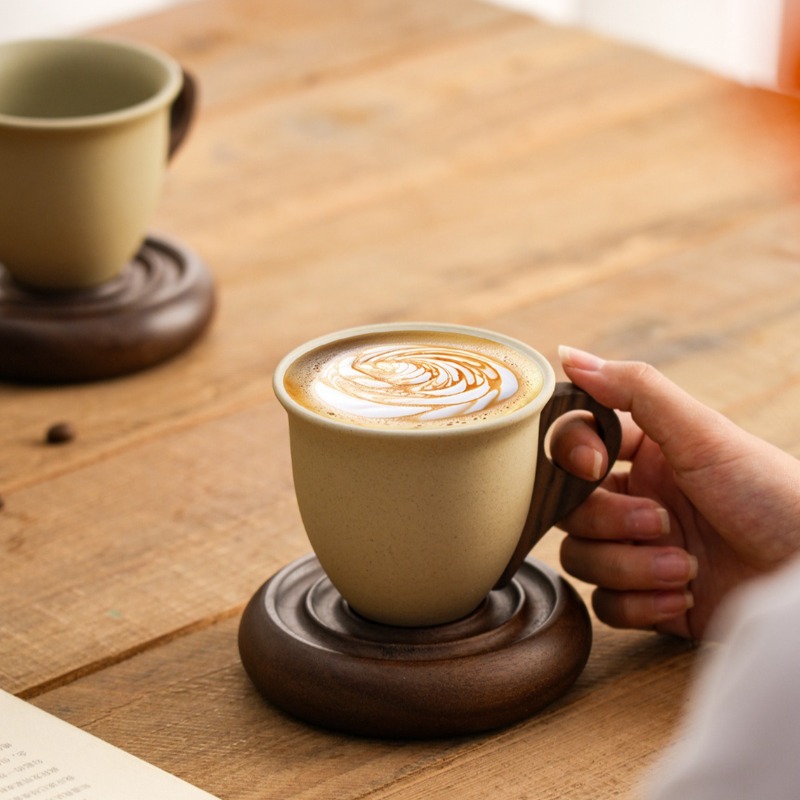 Kreatywny brązowy ceramiczny k – Coffee Tea For Garden recenzja i cena