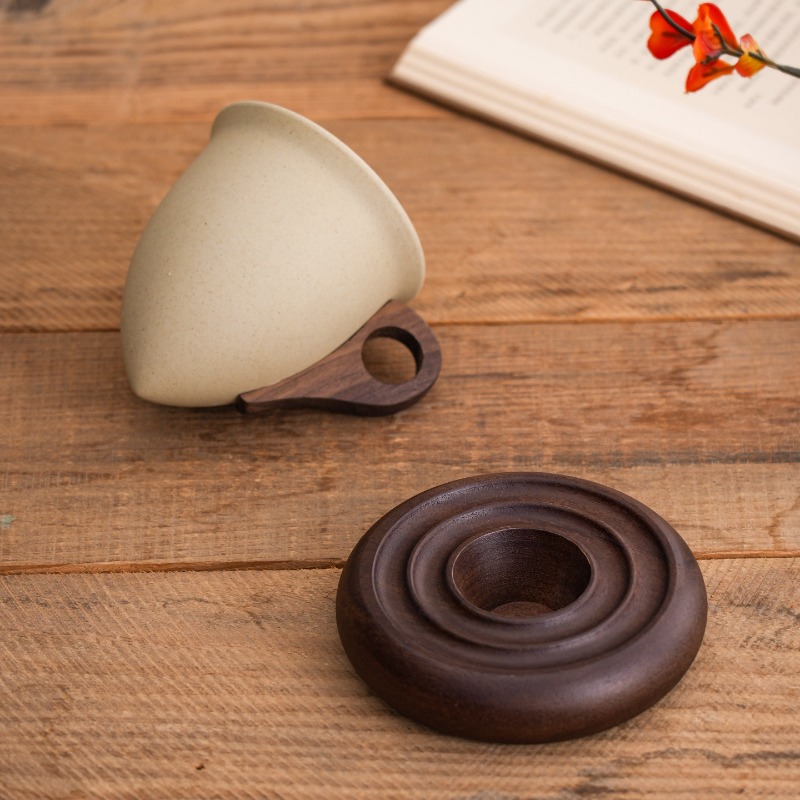 Kreatywny brązowy ceramiczny k – Coffee Tea For Garden recenzja i cena