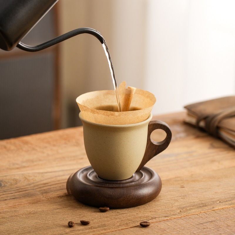 Kreatywny brązowy ceramiczny k – Coffee Tea For Garden recenzja i cena