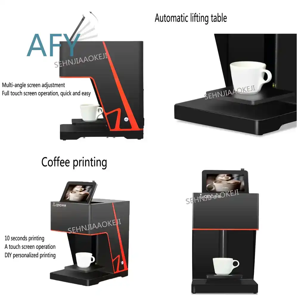 Drukarka 3D do kawy z automaty – Coffee Tea Machine For Home recenzja i cena