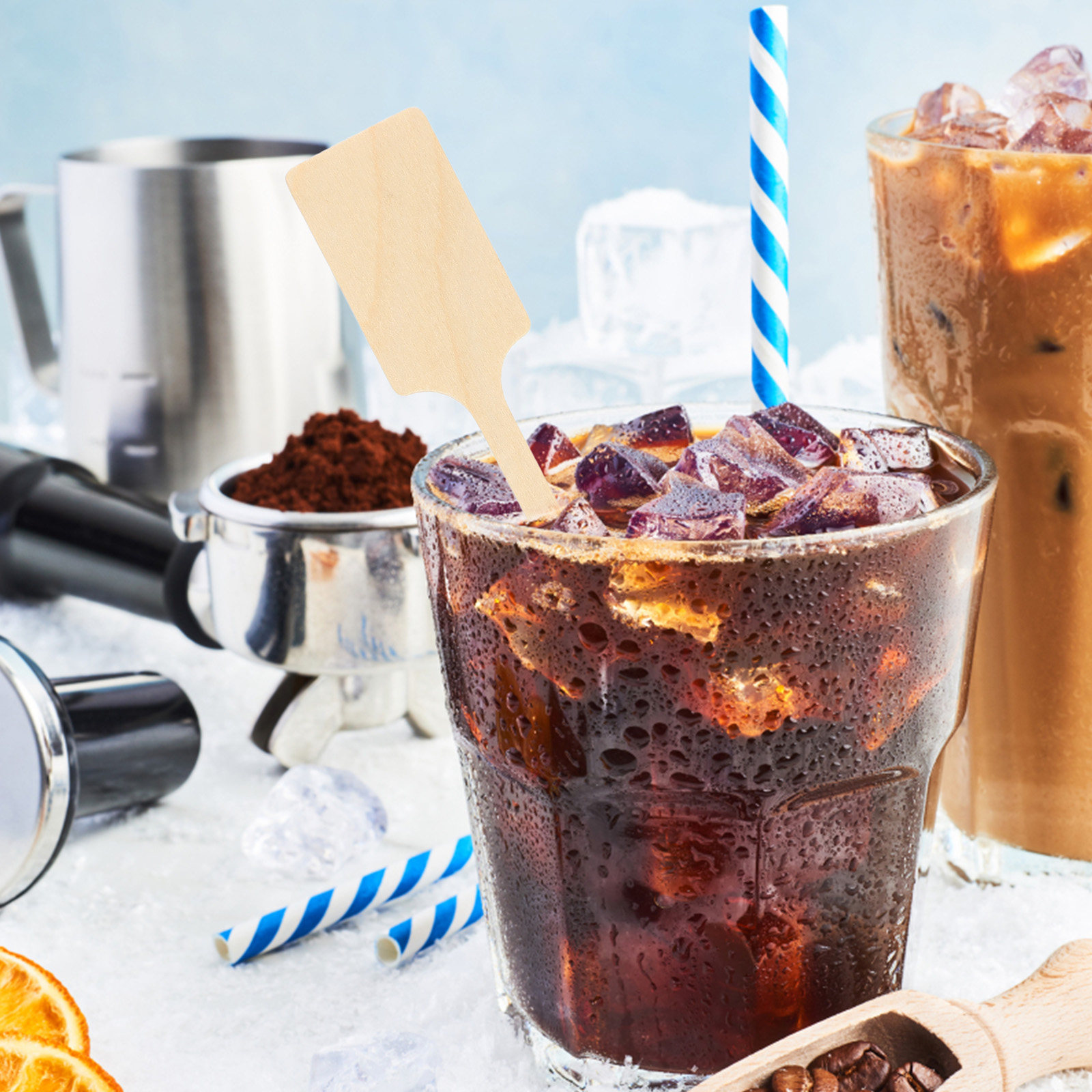 100 szt. drewnianych mieszadeł – Coffee Tea Drink recenzja i cena