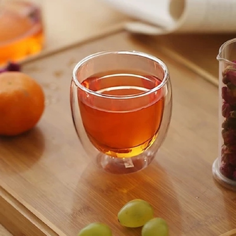 Szklane kubki do kawy z podwój – Coffee Tea Sugar Set recenzja i cena