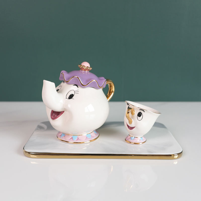 Gorąca Czajniczek Kreskówkowa  – Coffee Tea Sugar Set recenzja i cena
