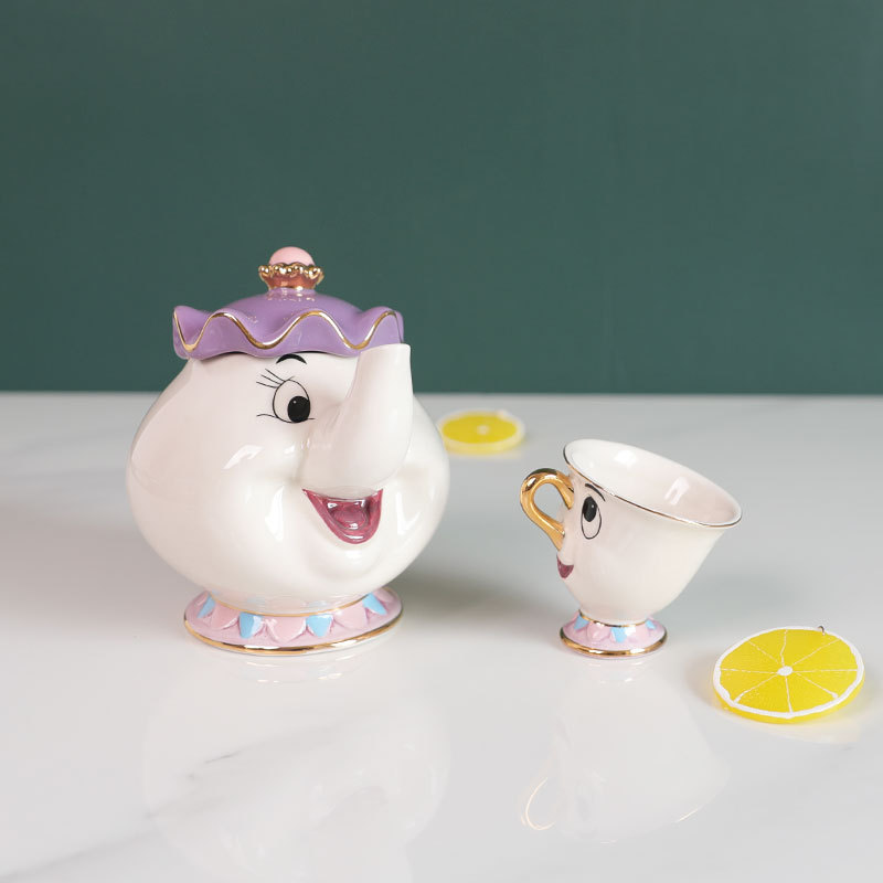 Gorąca Czajniczek Kreskówkowa  – Coffee Tea Sugar Set recenzja i cena