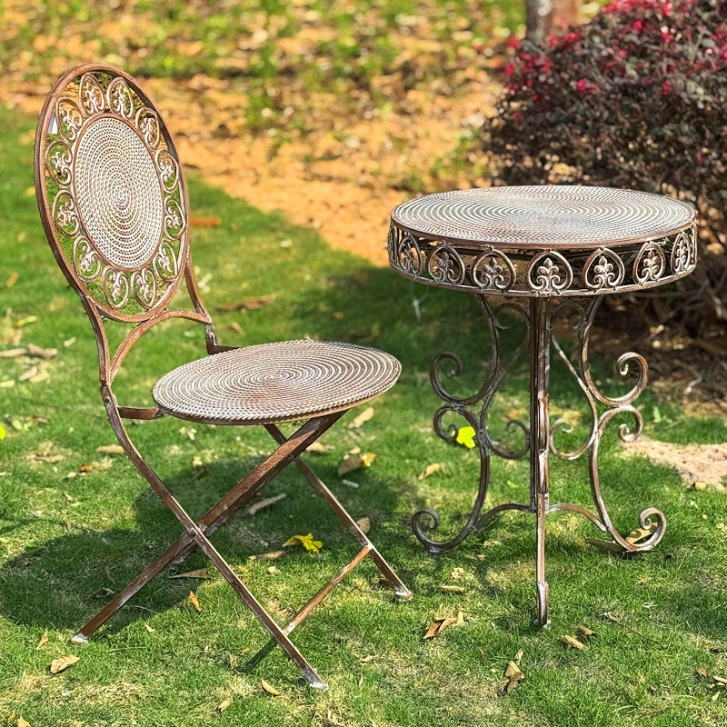 Europejskie retro meble ogrodo – Coffee Tea For Garden recenzja i cena