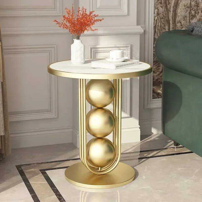 Okrągły Stolik Kawowy Marmurko – Coffee Tea For Garden recenzja i cena