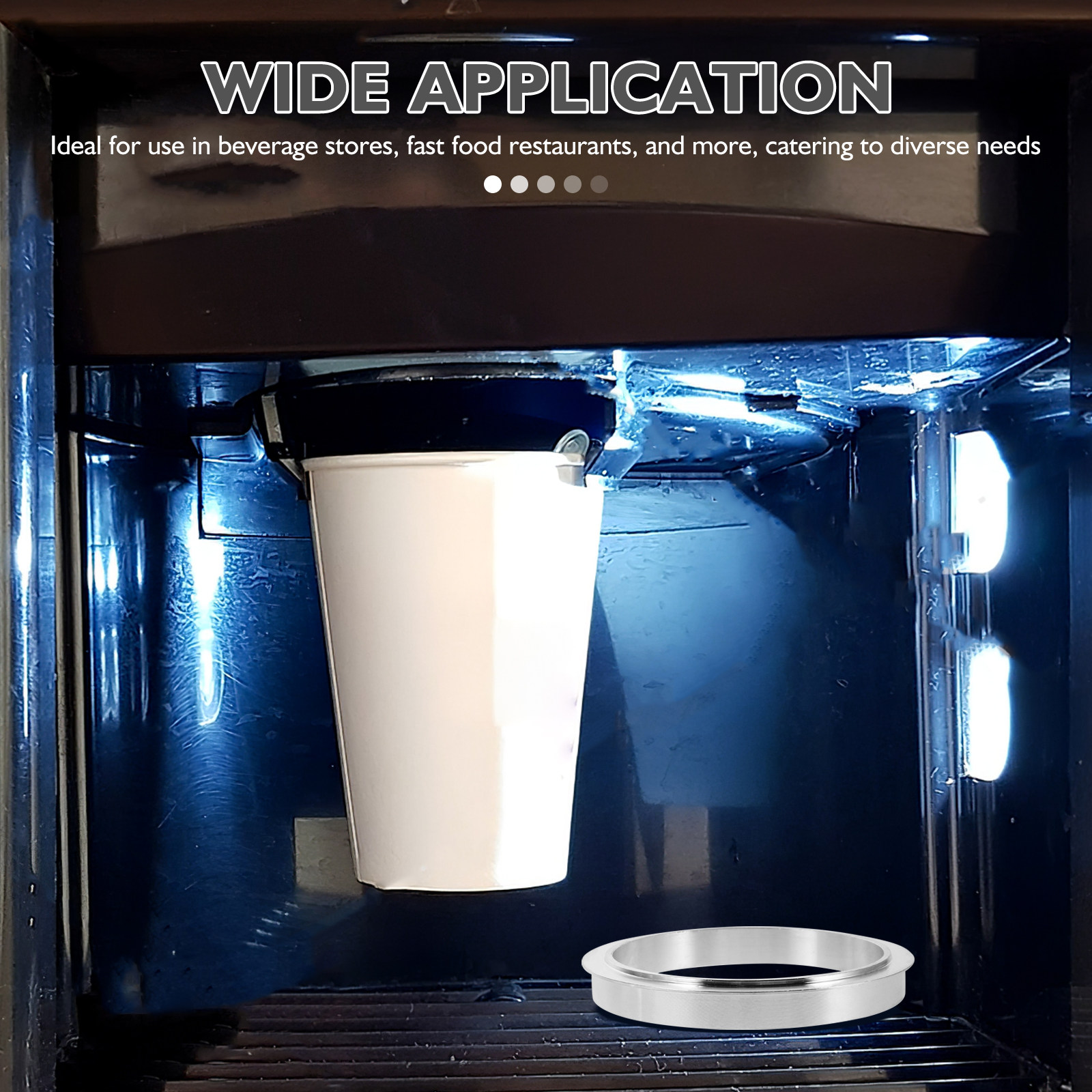 2 sztuki aluminiowych pierście – Coffee Tea Cup recenzja i cena