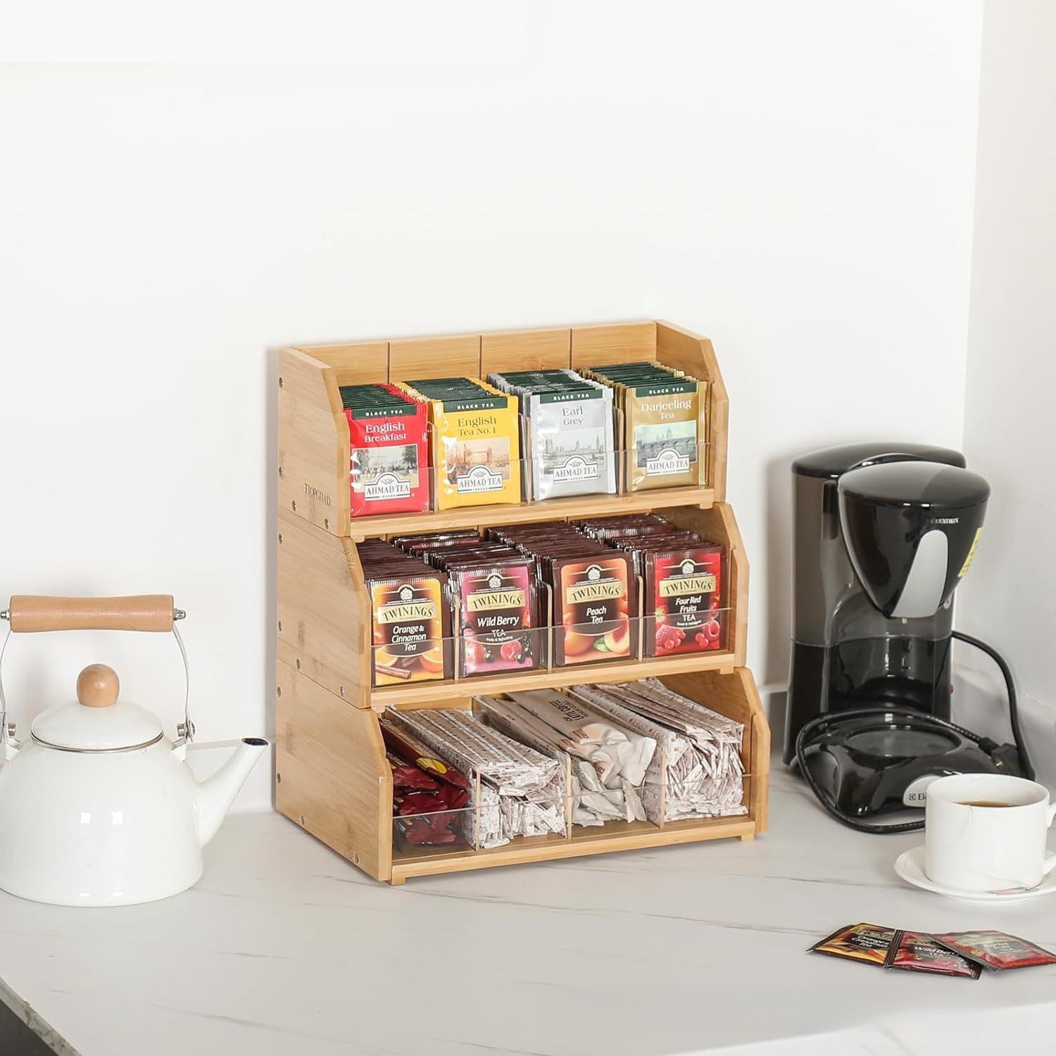 Pudełko na herbatę z bambusa,  – Coffee Tea Room recenzja i cena
