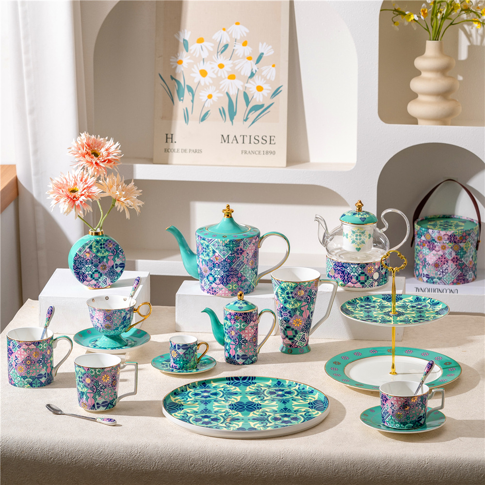 Zestaw do kawy i herbaty w sty – Coffee Tea For Garden recenzja i cena