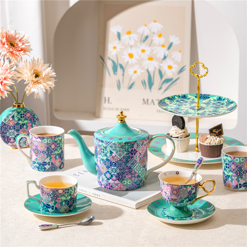 Zestaw do kawy i herbaty w sty – Coffee Tea For Garden recenzja i cena