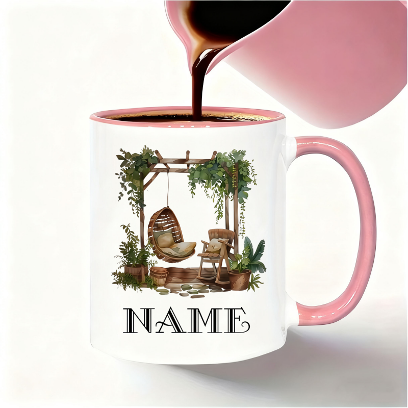 Personalizowany kubek w kształ – Coffee Tea For Garden recenzja i cena