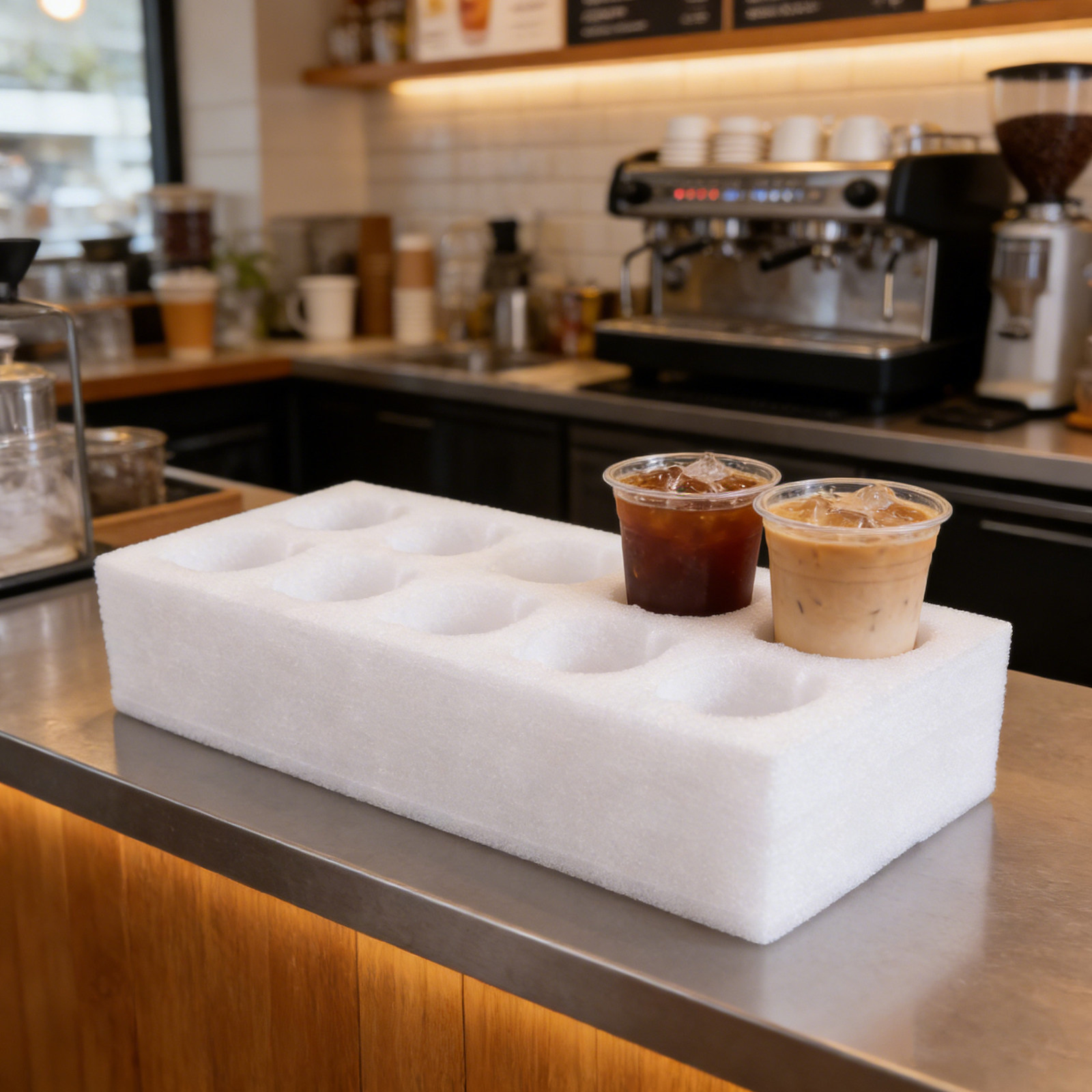 Półka z otworami na 10 kubków, – Coffee Tea Drink recenzja i cena