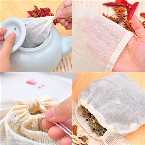 1pc/10 sztuk bawełniane torebk – Coffee Tea For Garden recenzja i cena