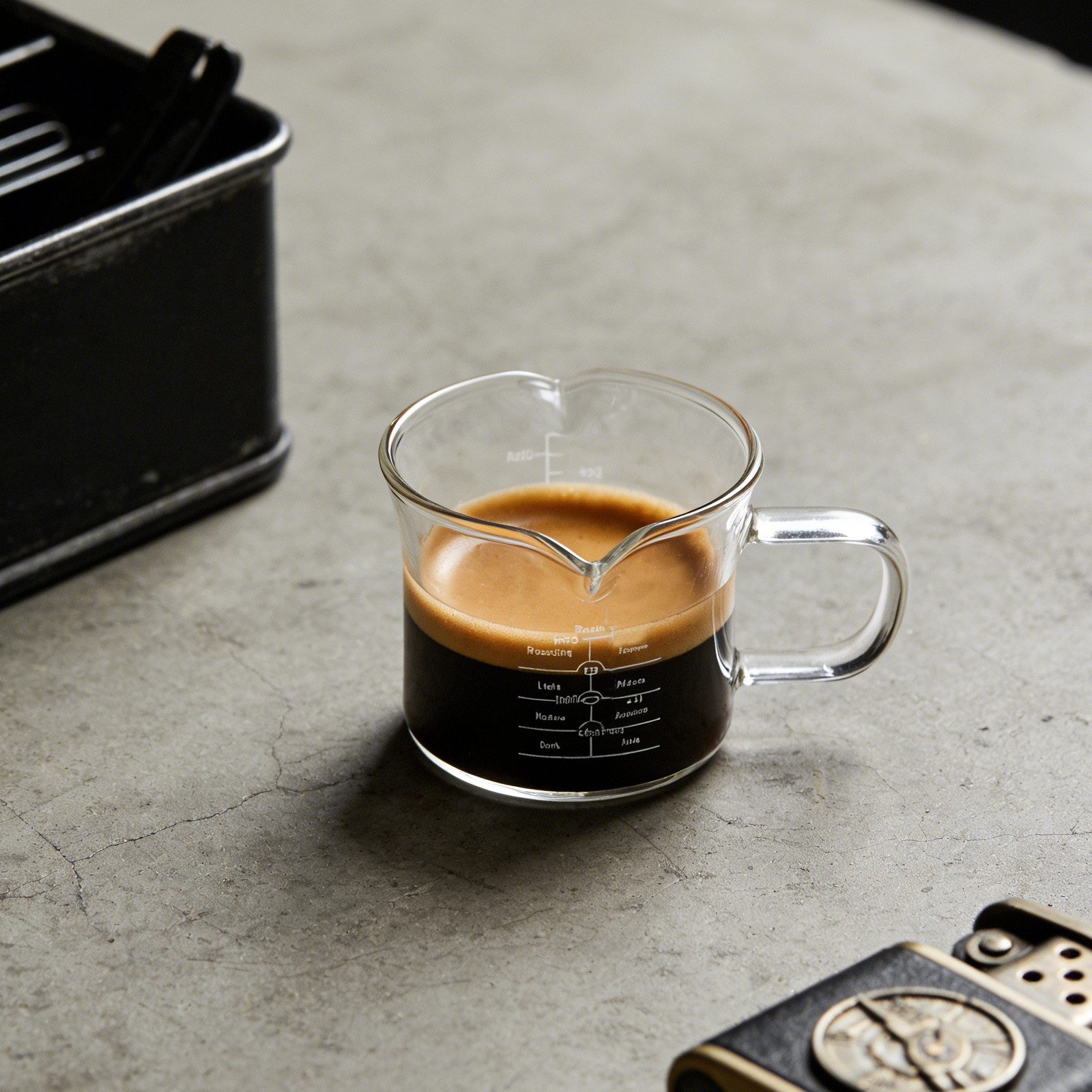 Szklany kubek do odmierzania z – Coffee Tea Cup recenzja i cena