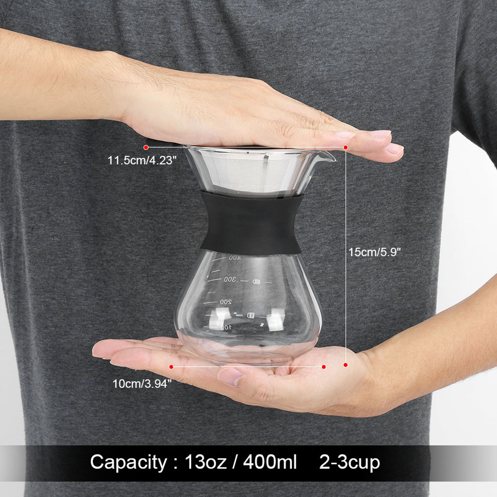 400 ml ręczny ekspres do kawy  – Cold Brew Jar recenzja i cena